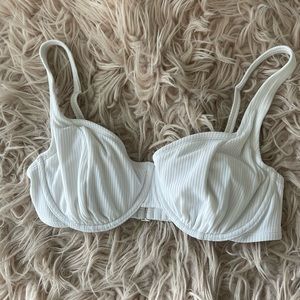 White bikini top